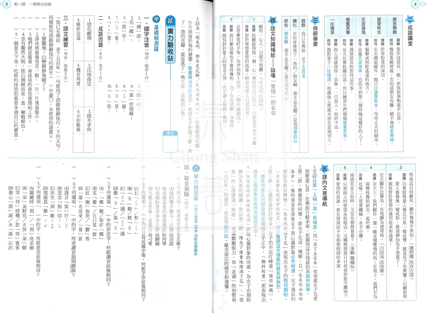 【國中114下】康軒百試達 國文(4)-國二下