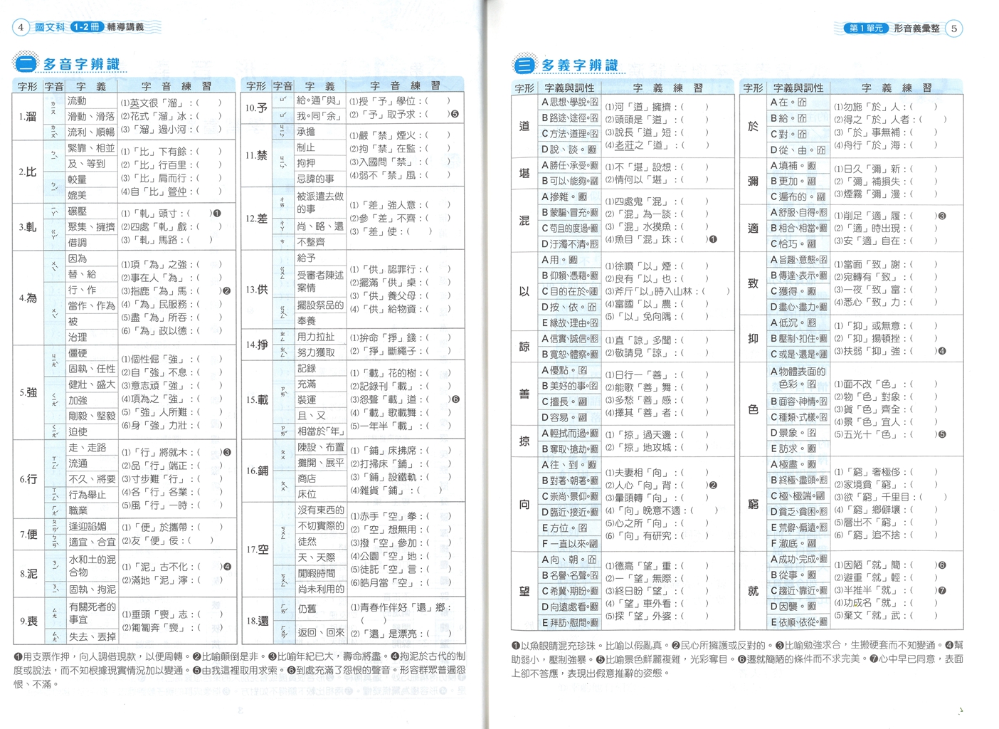 【國中116會考-1-2冊】金安國中雙向溝通1-2冊輔導講義-國文