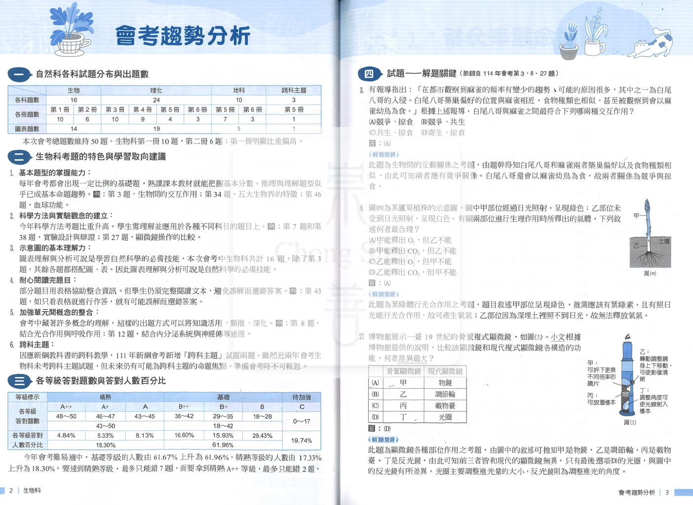 【國中會考115】翰林國中贏戰試屆盃主題式12週講義-生物