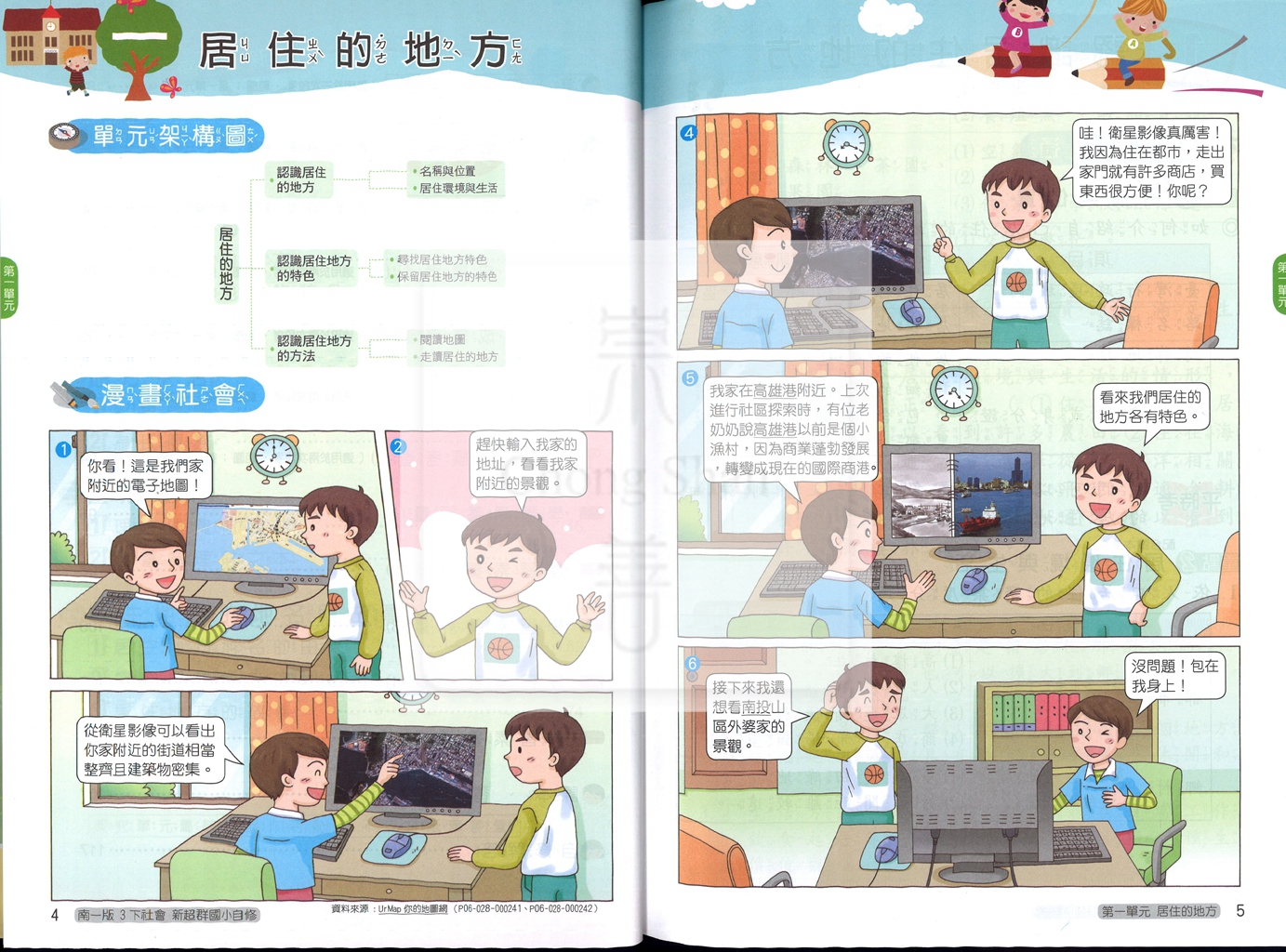 【國小114下】南一國小新超群自修-社會3下