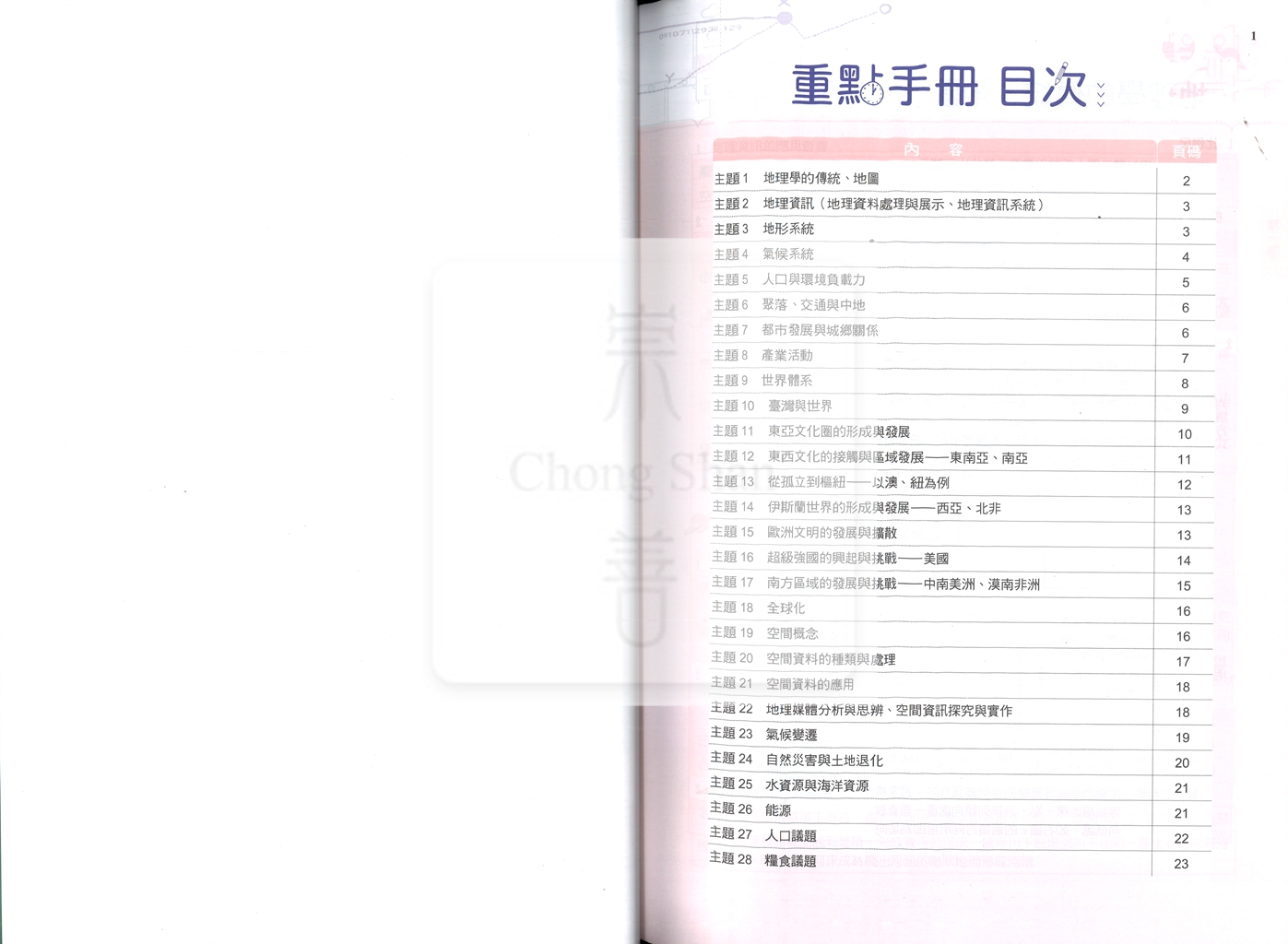 【115高中分科】翰林高中關鍵60天-地理